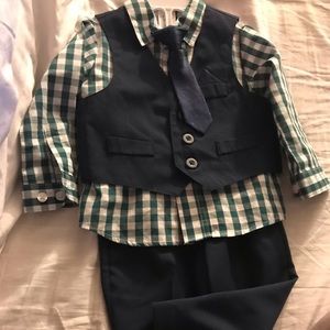 Suit and tie for baby boy!